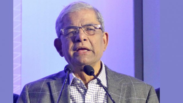 আগের মতো আরেকটা নির্বাচনের পাঁয়তারা করছে সরকার : ফখরুল