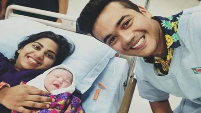 কন্যা সন্তানের বাবা হলেন তাসকিন