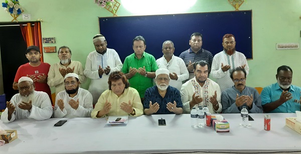 কেসিসি মেয়রের সুস্থতা কামনায় বরিশাল সমিতি