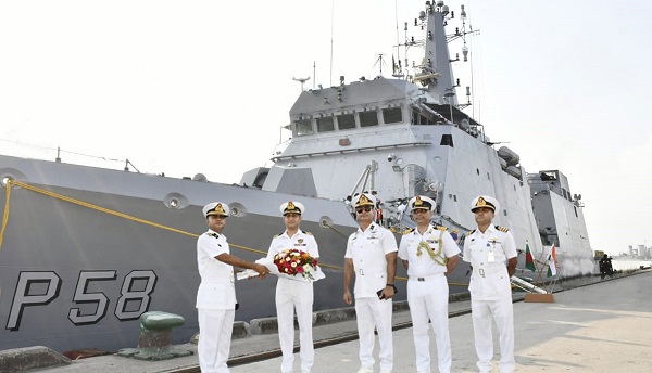 বঙ্গোপসাগরে অনুষ্ঠিত হচ্ছে বাংলাদেশ ও ভারতীয় নৌবাহিনীর অংশগ্রহণে  যৌথ টহল ‘করপ্যাট’ ও দ্বিপাক্ষিক মহড়া ‘বঙ্গোসাগর’