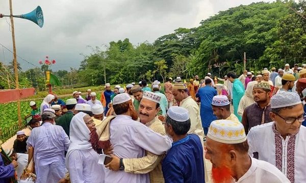 তালায় তেঁতুলিয়ায় ঈদ পূনর্মিলনী অনুষ্ঠান উদযাপন