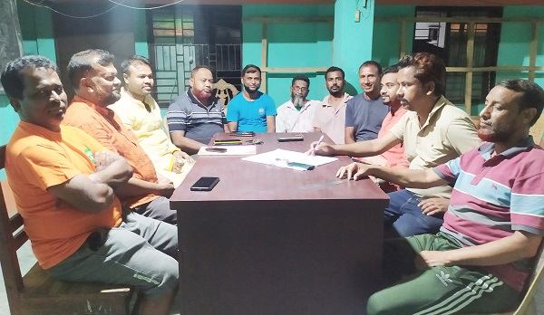চিতলমারীতে সবুজ সংঘ ক্লাবের নবগঠিত কার্য নির্বাহী কমিটির সভা
