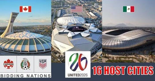 ২০২৬ সালের ফিফা বিশ্বকাপের যত ভেন্যু