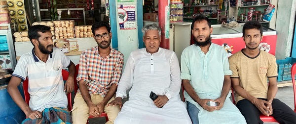 মোরেলগঞ্জে বিএনপি নেতার ঈদ পরবর্তী নেতাকর্মীদের সাথে শুভেচ্ছা বিনিময়