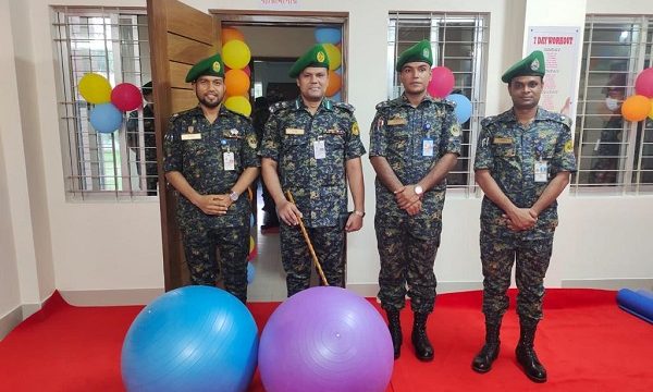 খুলনায় ৩ আনসার ব্যাটালিয়নে আধুনিক ব্যায়ামাগার উদ্বোধন