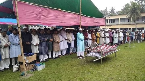 গাজী জাকির হোসেন হত্যাকান্ডে যারা জাড়িত তাদের কোন ছাড় দেওয়া হবেনা : সালাম মূর্শেদী