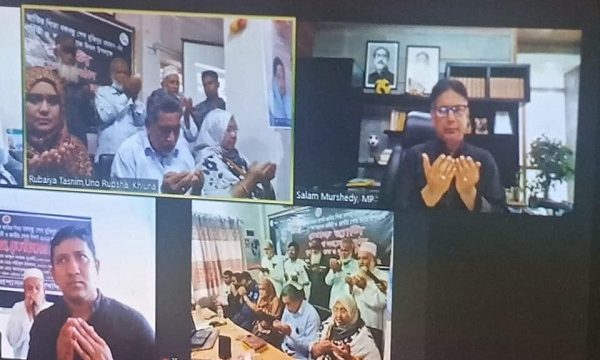 বঙ্গবন্ধুকে হত্যা করলেও বঙ্গবন্ধুর আদর্শকে হত্যা করতে পারেনি ঘাতকরা: সালাম মূশের্দী এমপি
