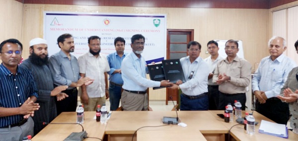 কুয়েট ও এইচবিআরআই এর মধ্যে সমঝোতা স্মারক স্বাক্ষর অনুষ্ঠিত