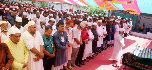 জেলা আ’লীগ নেতা ও বিশ্বাস প্রোপার্টিজের সিইও আজগর বিশ্বাস তারা’র মায়ের দাফন সম্পন্ন