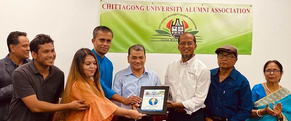 আমেরিকায় ড. সেলিমকে সংবর্ধনা