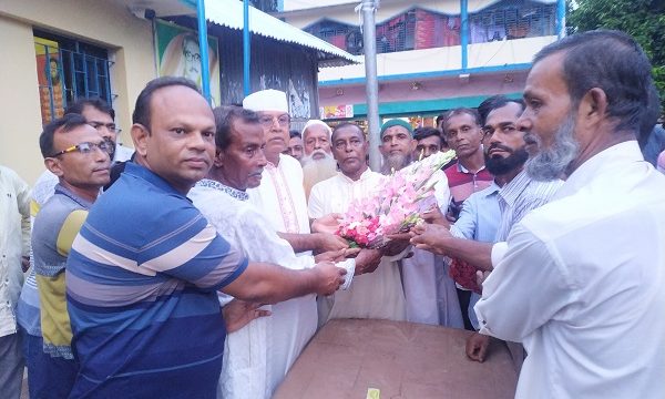 চিতলমারীতে আওয়ামী লীগ সাধারণ সম্পাদককে সংবর্ধনা