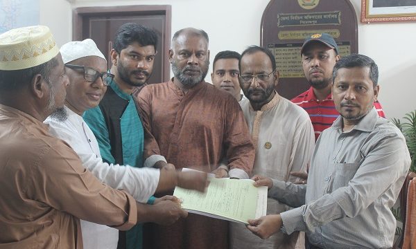 জেলা পরিষদ নির্বাচনে কাউখালী উপজেলার সাধারণ সদস্য পদে মনোনয়নপত্র জমা দিলেন সৈয়দ বশির আহম্মেদ