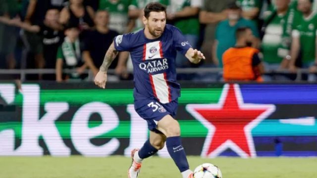 এক গোল করে দুই রেকর্ড স্পর্শ করলেন মেসি