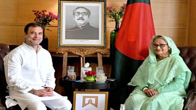 প্রধানমন্ত্রীর সঙ্গে রাহুল গান্ধীর সাক্ষাত