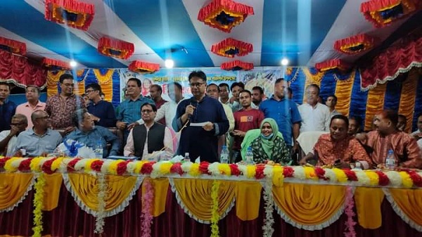 সাম্প্রদায়িক সম্প্রীতি বজায় আছে বলেই দেশ উন্নয়নে এগিয়ে যাচ্ছে : সালাম মূশের্দী এমপি