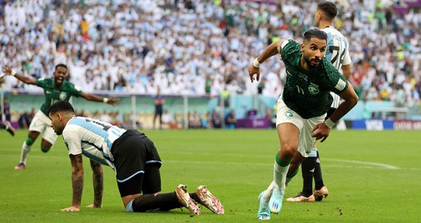 আর্জেন্টিানাকে উড়িয়ে সৌদির শুভ সূচনা