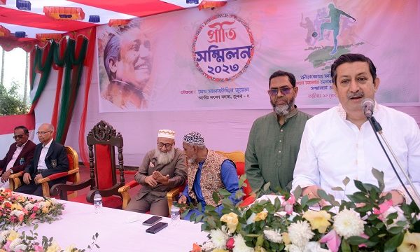 খেলাধুলা করলে মাদকমুক্ত থাকা যায় : সেখ সালাহউদ্দিন