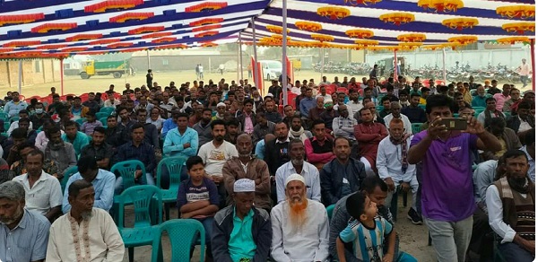 মাগুরায় ইউনিয়ন পর্যায়ে আ’লীগের শান্তি সমাবেশ অনুষ্ঠিত