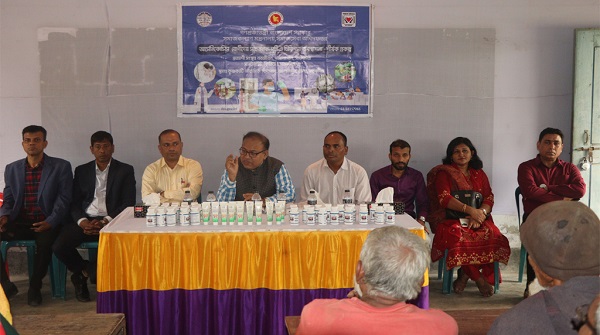 তালায় আর্সেনিক রুগীদের সচেতনতা সৃষ্টি ও চিকিৎসা ব্যবস্থাপনা শীর্ষক প্রকল্পের সভা অনুষ্ঠিত