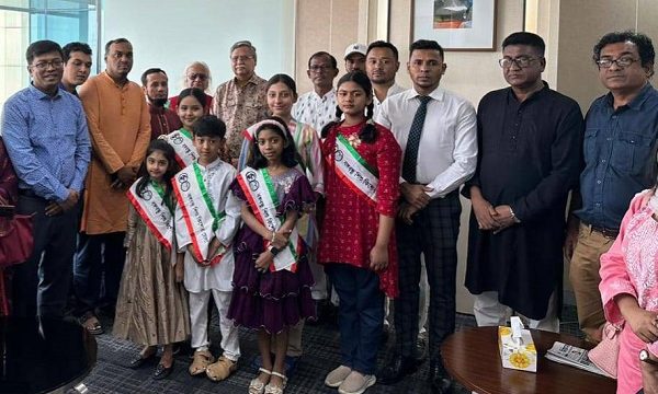 নব নির্বাচিত রাষ্ট্রপতির সাথে কেন্দ্রীয় বঙ্গবন্ধু শিশু কিশোর মেলা’র  নব গঠিত কমিটির সাক্ষাৎ