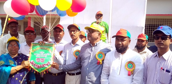 আট্টাকা কেরামত আলী পাইলট মাধ্যমিক বিদ্যালয়ে ক্রীড়া প্রতিযােগিতার উদ্বােধন