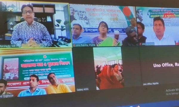 বঙ্গবন্ধুর আদর্শকে ধারণ করে দেশকে এগিয়ে নিতে হবে : সালাম মূশের্দী এমপি