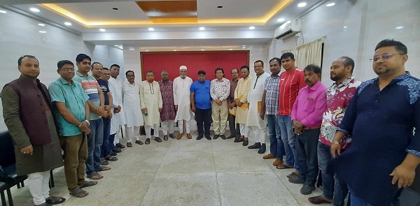 চেয়ারম্যান পদপ্রার্থী সুলতান হোসেন খানের পক্ষে বরিশাল বিভাগীয় কল্যাণ সমিতি’র গণসংযোগ