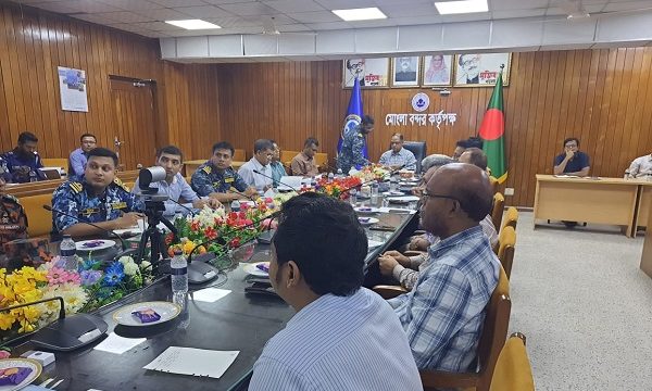 ঘূর্ণিঝড় ‘রেমাল’ মোকাবেলায় মোংলা বন্দরে খোলা হয়েছে নিয়ন্ত্রণ কক্ষ