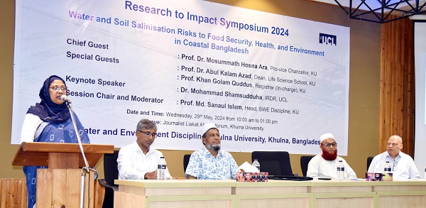 খুবির এসডব্লিউই ডিসিপ্লিন আয়োজিত সিম্পোজিয়ামে উপ-উপাচার্য