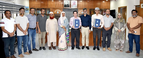 খুবি ও শাবিপ্রবি দুই বিশ্ববিদ্যালয়ের মধ্যে সমঝোতা স্মারক স্বাক্ষরিত