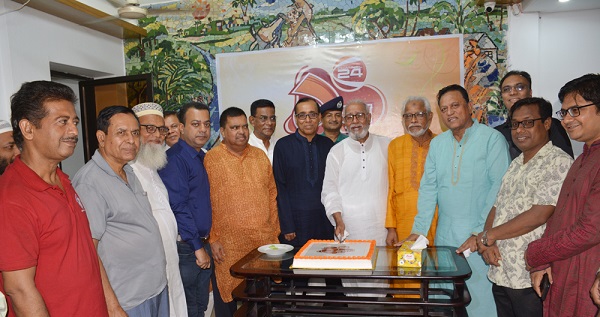 খুলনায় চ্যানেল টোয়েন্টি ফোরের এক যুগ পূর্তি উদযাপন