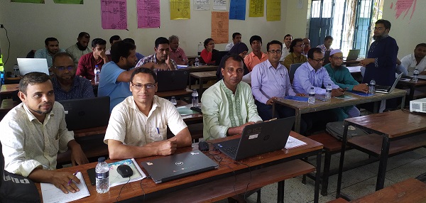 বাগেরহাটে ৪০ টি প্রতিষ্ঠানের শিক্ষকদের তিন ব্যাপী আই এইচ টি প্রশিক্ষণ