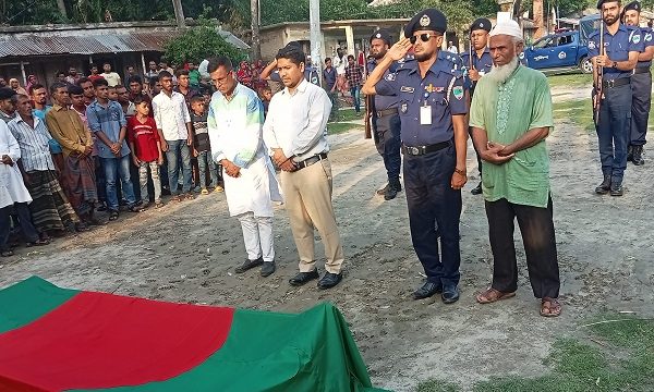 তালায় বীর মুক্তিযোদ্ধার মৃত্যু, রাষ্ট্রীয় মর্যাদায় দাফন