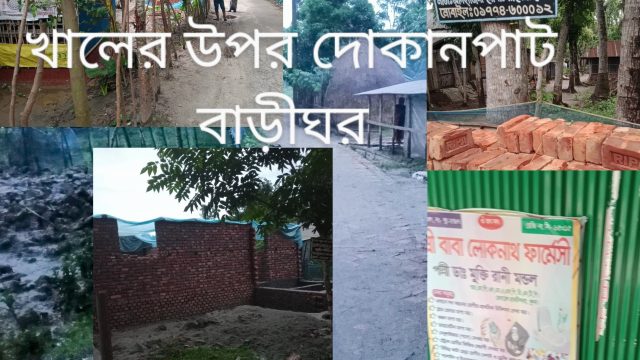 সরকারি খাল দখলের মহোৎসব বটিয়াঘাটার তেতুলতলায়