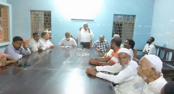 খালিশপুর আঞ্চলিক শ্রমিক দলের উদোগে মিল চালু দাবীতে সভা