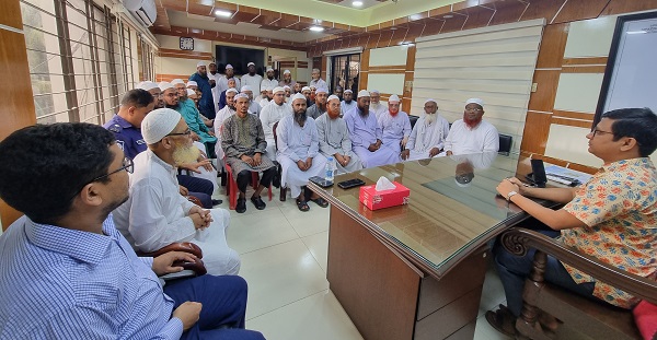 ডুমুরিয়ায় ইমাম পরিষদ ও ইসলামী ফাউন্ডেশনের যৌথ উদ্যোগে আলোচনা