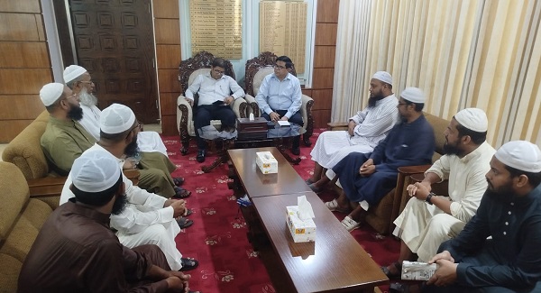 কেসিসির দায়িত্বপ্রাপ্ত প্রশাসকের সাথে ইসলামী আন্দোলনের নেতৃবৃন্দের মতবিনিময়