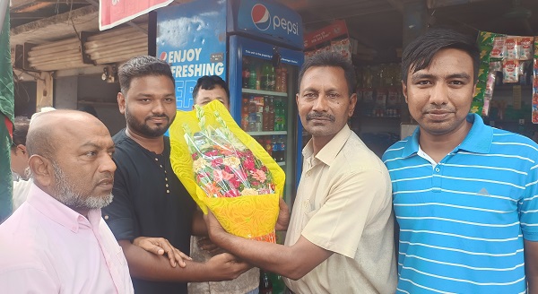 দিঘলিয়ায় ছাত্রদল নেতা হাসিবুর রহমান সাদ্দামকে সংবর্ধনা