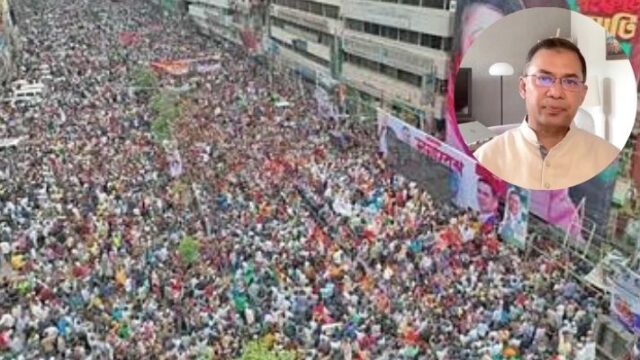 ক্ষমতায় থাকতে আইনশৃঙ্খলা বাহিনীকে জনগণের শত্রু বানিয়েছেন শেখ হাসিনা: তারেক রহমান