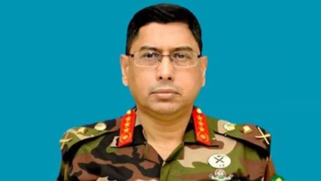 অন্তর্বর্তীকালীন সরকারের শপথ বৃহস্পতিবার : সেনাপ্রধান