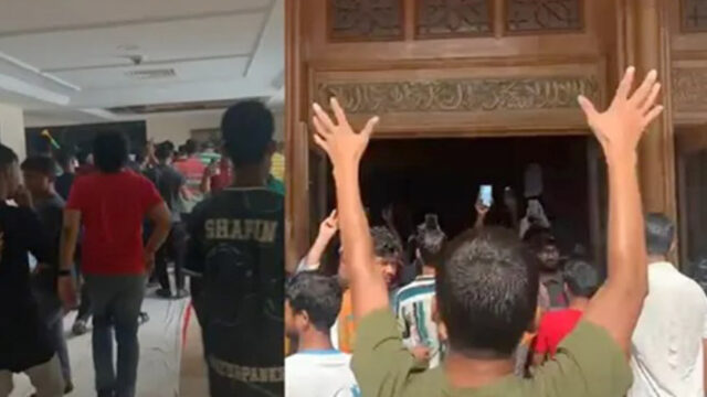 আওয়ামী লীগের ধানমন্ডি কার্যালয়ে আগুন, স্বরাষ্ট্রমন্ত্রীর বাসায় ভাঙচুর