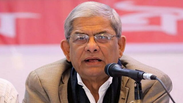 দেশবাসীকে শান্ত থাকার আহ্বান মির্জা ফখরুলের