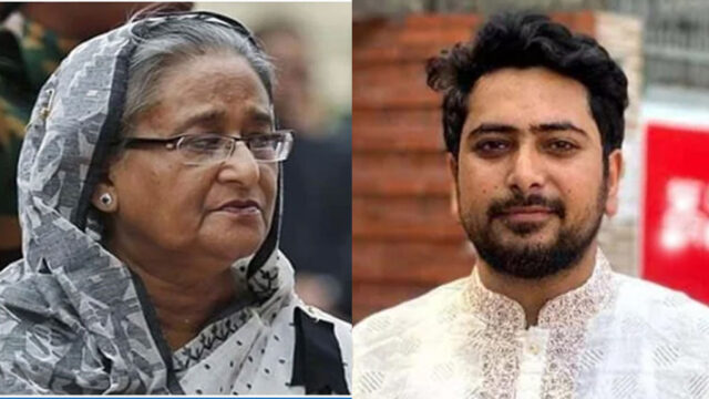 সব হত্যাকাণ্ডে শেখ হাসিনার বিচার ও দুর্নীতির তদন্ত চান উপদেষ্টা নাহিদ ইসলাম