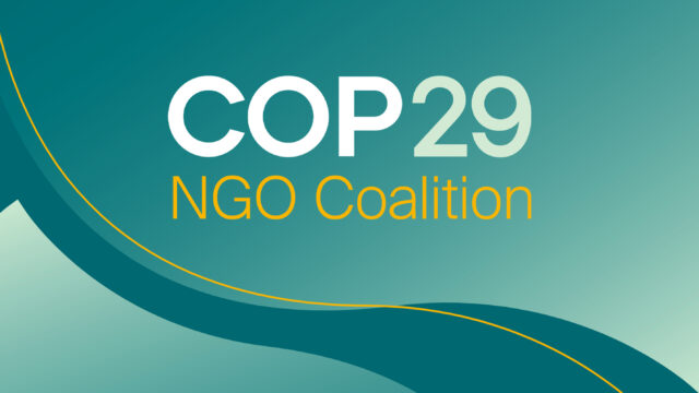 President-Designate meets COP29 NGO Coalition members