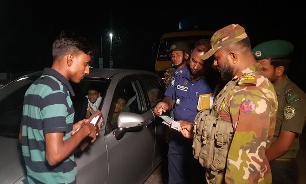 মধ্যরাতে মাগুরায় সেনাবাহিনীর তল্লাশি অভিযান