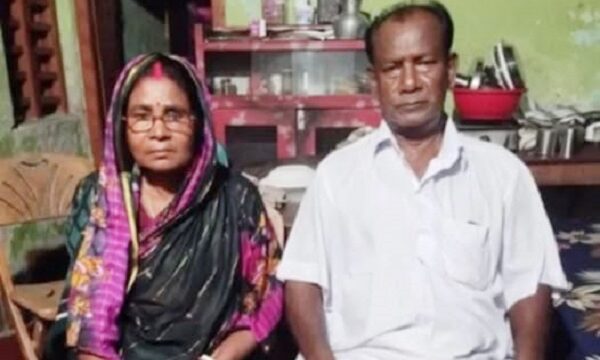 তালায় স্বামীর মৃত্যুর খবরে স্ত্রীর মৃত্যু