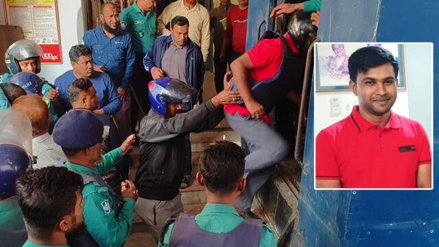 খুলনা মহানগর ছাত্রলীগের সজলকে কারাগারে প্রেরণ