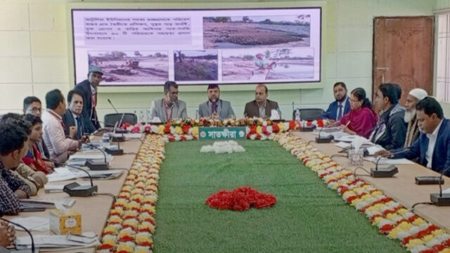 জলবায়ু পরিবর্তন জনিত ক্ষয়ক্ষতি পুনরুদ্ধারে সাতক্ষীরায় সংলাপ