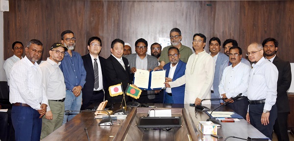 শিক্ষা-গবেষণায় সহযোগিতার লক্ষ্যে খুবি ও জাপানের ইয়ামানাশি বিশ্ববিদ্যালয়ের মধ্যে এমওইউ স্বাক্ষর