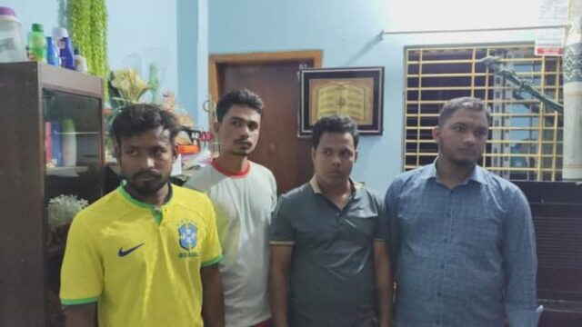 খুলনায় ডিবি ও সমন্বয়ক পরিচয়ে চাঁদাবাজি, আটক ৪